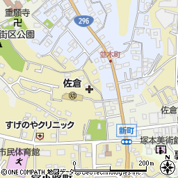 千葉県佐倉市鏑木町939周辺の地図