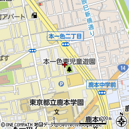 東京都江戸川区本一色2丁目26-12周辺の地図