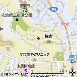 千葉県佐倉市鏑木町941-28周辺の地図