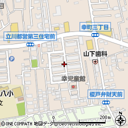 立川幸町２第５アパート周辺の地図