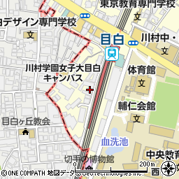 東京都豊島区目白3丁目1-32周辺の地図