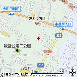 飯盛台児童公園周辺の地図