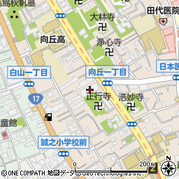 日本通信紙株式会社周辺の地図