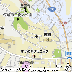 千葉県佐倉市鏑木町941-29周辺の地図