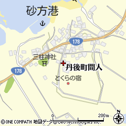 京都府京丹後市丹後町間人5050周辺の地図