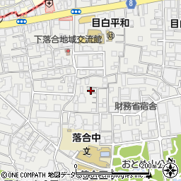 東京都新宿区下落合3丁目周辺の地図