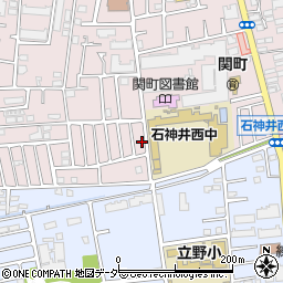 東京都練馬区関町南3丁目20-12周辺の地図