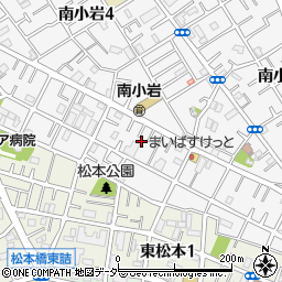 デラックス東京周辺の地図