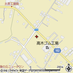 ローソン富里十倉北店周辺の地図