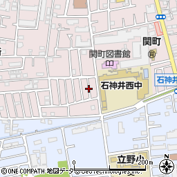 東京都練馬区関町南3丁目20周辺の地図