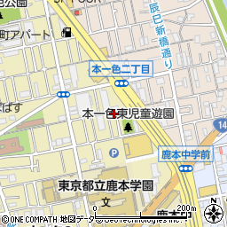 東京都江戸川区本一色2丁目26-11周辺の地図