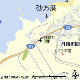 京都府京丹後市丹後町間人136周辺の地図