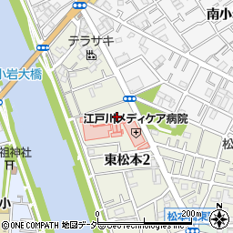 江戸川メディケア病院周辺の地図