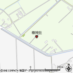 椿神社周辺の地図