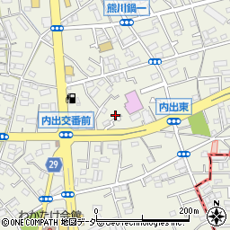 東京都福生市熊川387-12周辺の地図