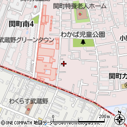 東京都練馬区関町南4丁目13-16周辺の地図