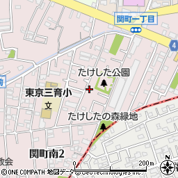 東京都練馬区関町南2丁目7-13周辺の地図