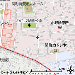 東京都練馬区関町南4丁目13-38周辺の地図