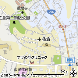 千葉県佐倉市鏑木町941-22周辺の地図