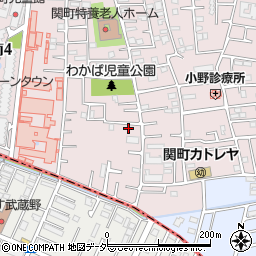 東京都練馬区関町南4丁目13-36周辺の地図