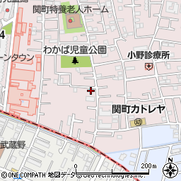 東京都練馬区関町南4丁目13-37周辺の地図