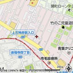 東京都練馬区関町南1丁目6-6周辺の地図