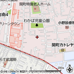 東京都練馬区関町南4丁目13-34周辺の地図
