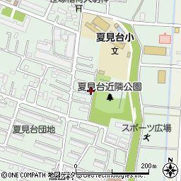 千葉県船橋市夏見台2丁目10-1周辺の地図