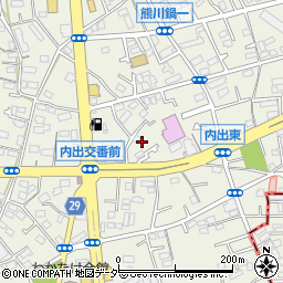 東京都福生市熊川386周辺の地図