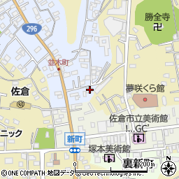 千葉県佐倉市並木町244周辺の地図