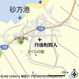 京都府京丹後市丹後町間人5058周辺の地図