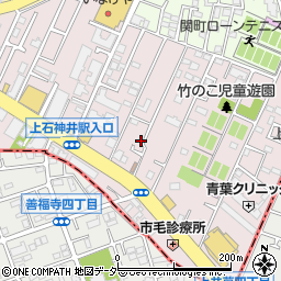 東京都練馬区関町南1丁目6-34周辺の地図