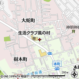 千葉県佐倉市本町143周辺の地図