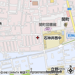 東京都練馬区関町南3丁目20-8周辺の地図