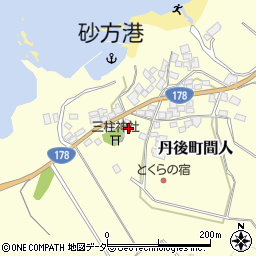 京都府京丹後市丹後町間人5038周辺の地図