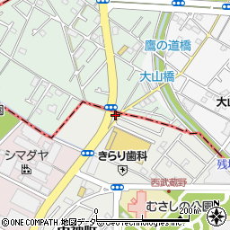 東京都昭島市中神町1377-3周辺の地図