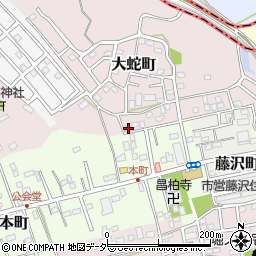 千葉県佐倉市大蛇町487周辺の地図