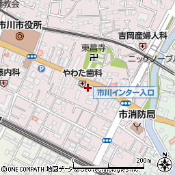 リブリ・本八幡周辺の地図