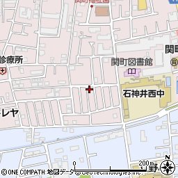 東京都練馬区関町南3丁目19-8周辺の地図