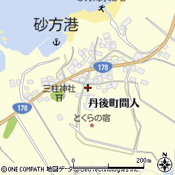京都府京丹後市丹後町間人5055周辺の地図