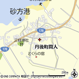 京都府京丹後市丹後町間人5056周辺の地図