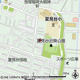 千葉県船橋市夏見台2丁目10-9周辺の地図