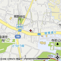東京都あきる野市小川821-15周辺の地図