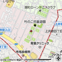 東京都練馬区関町南1丁目周辺の地図
