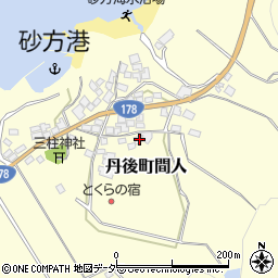 京都府京丹後市丹後町間人5060周辺の地図