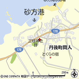京都府京丹後市丹後町間人5040周辺の地図