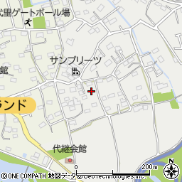 東京都あきる野市下代継393周辺の地図