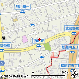 東京都福生市熊川469周辺の地図