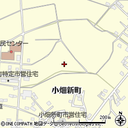 千葉県銚子市小畑新町周辺の地図