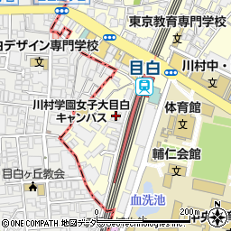 東京都豊島区目白3丁目1-30周辺の地図